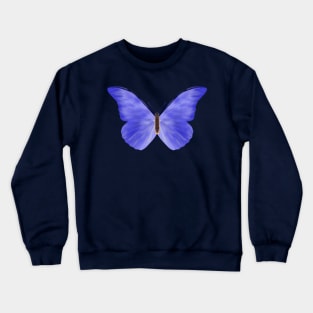 Blue Butterfly Crewneck Sweatshirt